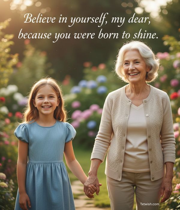 Encouragement for Granddaughter