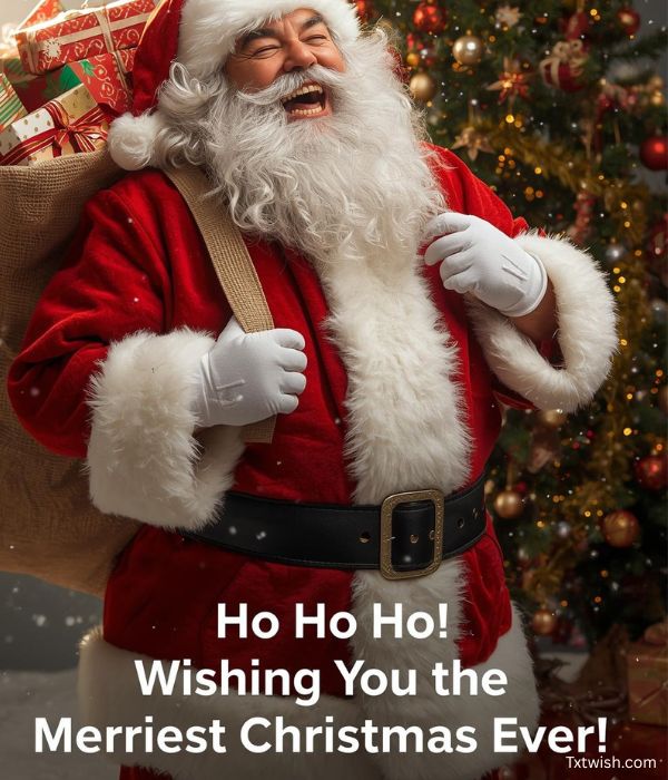 wishing you the merriest christmis ever