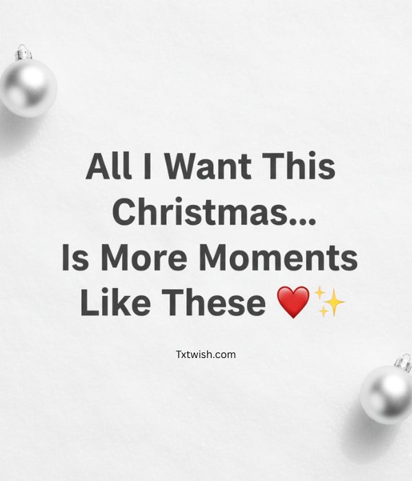 “All I Want This Christmas… Is More Moments Like These ❤️✨”