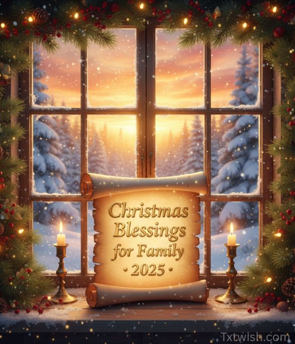 Merry Christmas Wishes for Family and Friends 2025: Heartfelt Messages to Share This Holiday Season 4 Christmas Blessings for Family • 2025