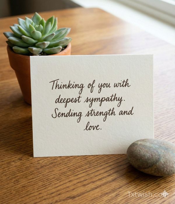 Non-Religious Sympathy Messages