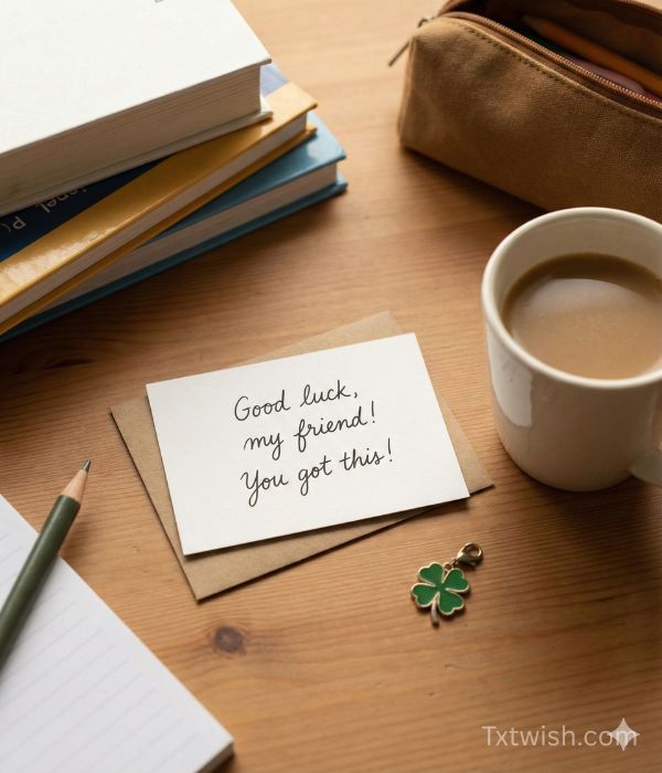 Heartwarming Good Luck Wishes to a Friend – Thoughtful Messages 5 Good Luck Wishes for a Friend Before an Important Exam or Test