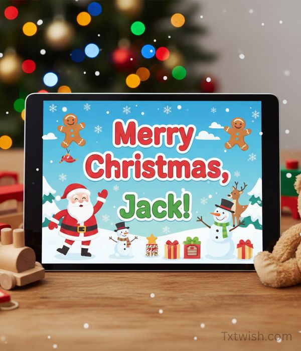Short Personalized Merry Christmas eCards Wishes