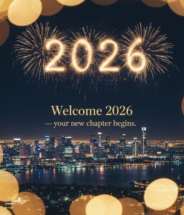 Short New Year Quotes About New Beginnings – Inspiring Words for 2026 5 Short New Year Messages