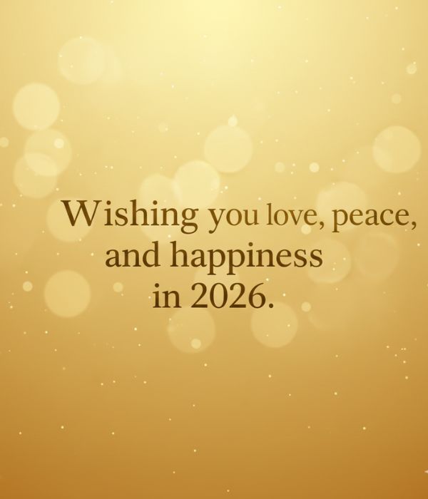 Heartfelt New Year Wishes for Loved Ones 2026 5 Inspirational Heartfelt New Year Messages