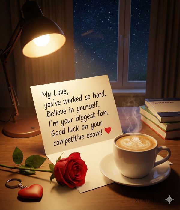 50+ Romantic Good Luck Exam Wishes for Lover 9 Romantic Good Luck Wishes for Competitive Exams