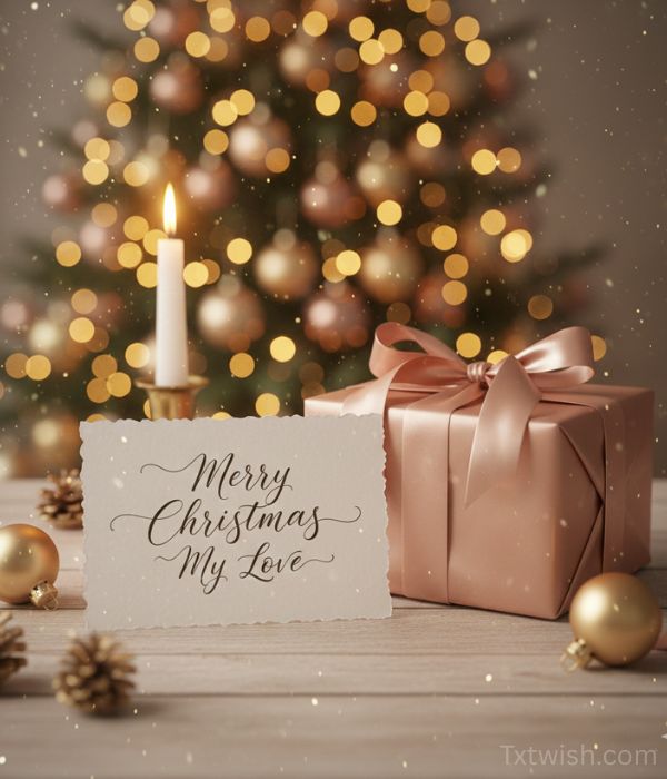 Merry Christmas Wishes for Her – Heartfelt, Romantic & Meaningful Messages She’ll Love 2 Merry Christmas My Love,