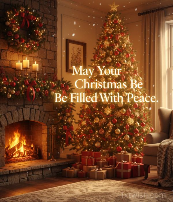 May Your Christmas Be Filled With Peace