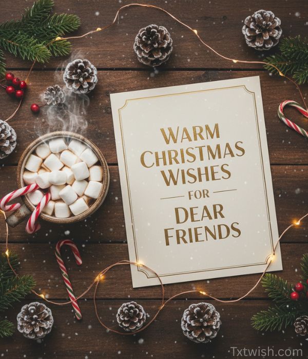 Merry Christmas Wishes for Family and Friends 2025: Heartfelt Messages to Share This Holiday Season 3 “Warm Christmas Wishes for Dear Friends”