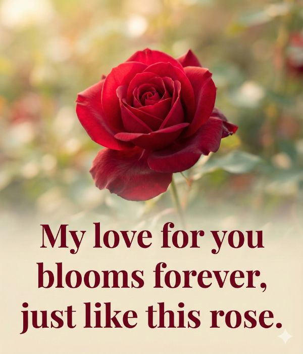 Happy Rose Day Messages for Wife