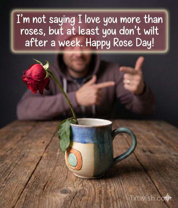 Funny Rose Day Quotes