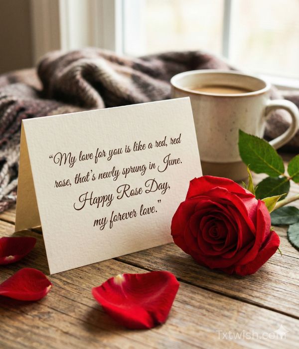 Rose Day Quotes for Love