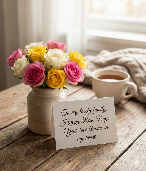 Rose Day Quotes for Love for Family