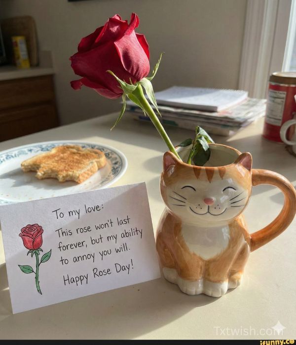 Funny Rose Day Wishes