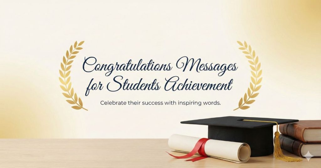 50+ Best Congratulations Messages For Students Achievement