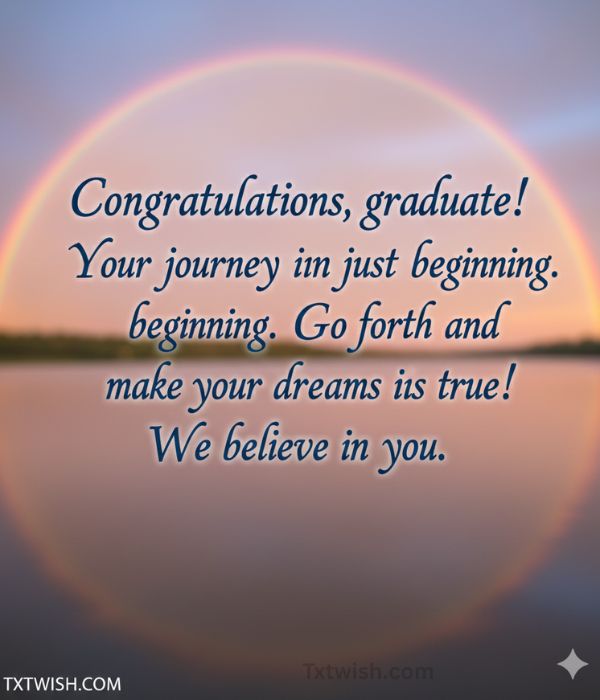 Motivational Congratulations for Academic Excellence