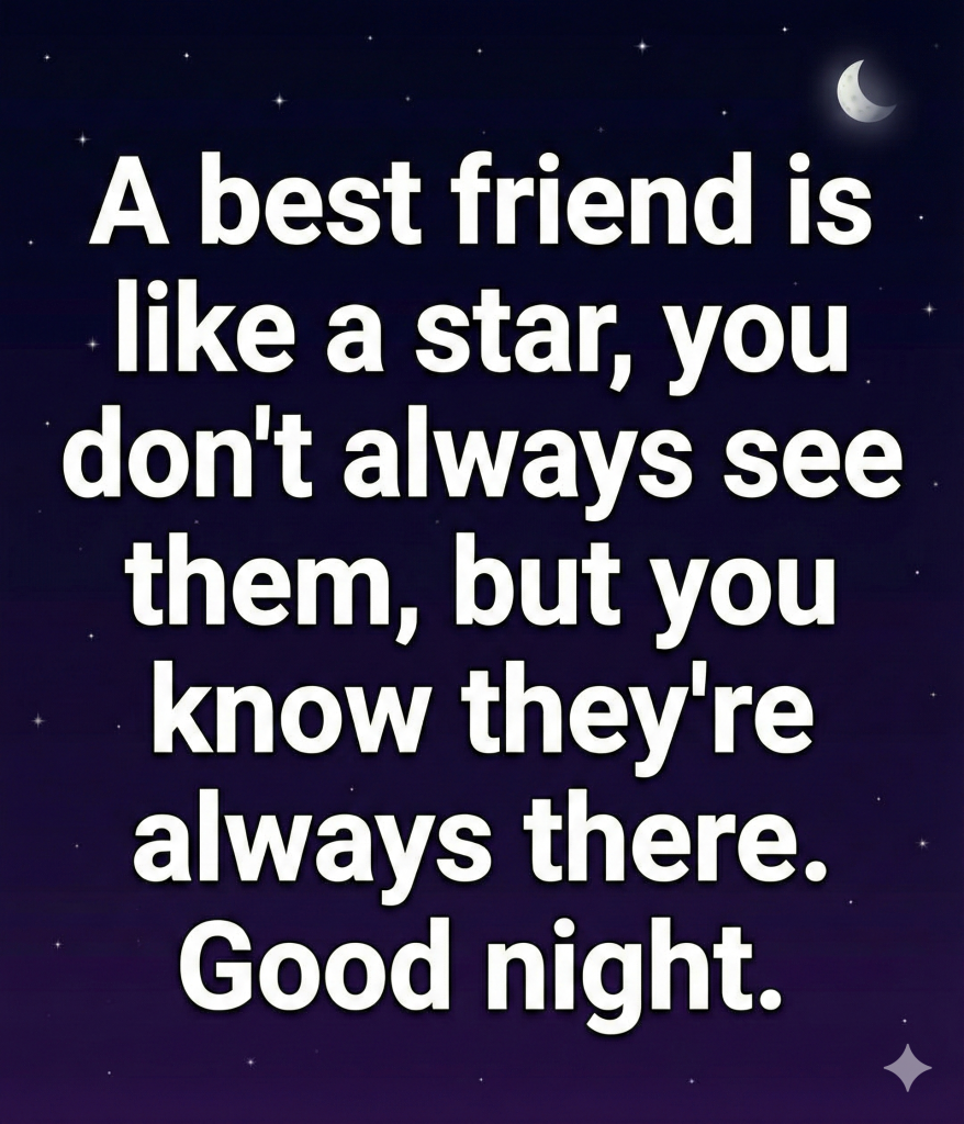 Inspirational Good Night Messages for Best Friend