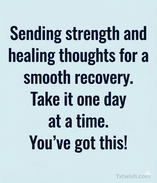 Get Well Soon Messages After Surgery