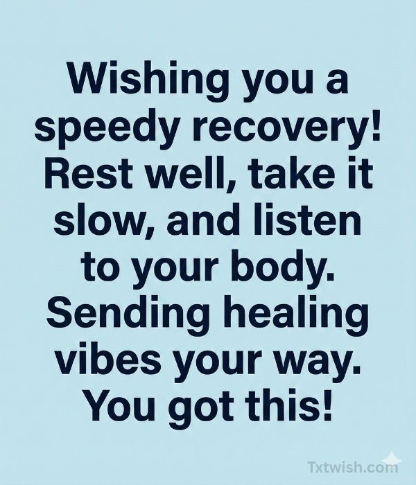 Get Well Soon Messages After Surgery for Husbands