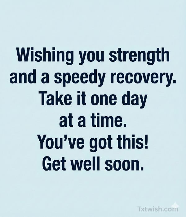 After Surgery Wishes and Prayers