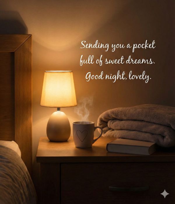 Good Night Messages for Her That Touch the Heart 9 Cute Good Night Texts to Make Her Smile