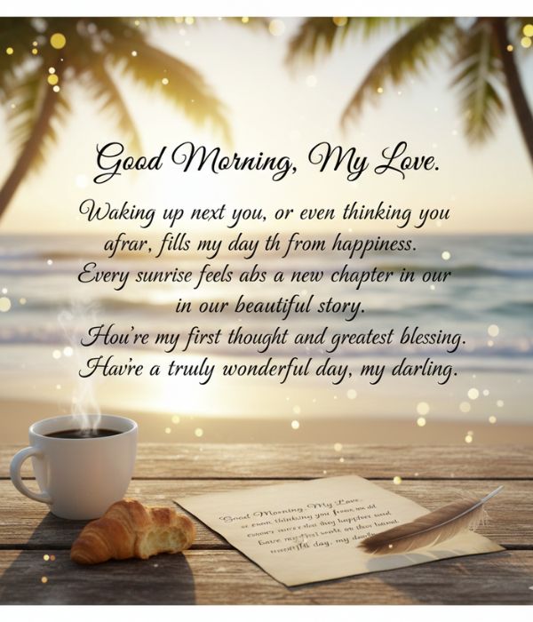 Long Good Morning Messages for Him