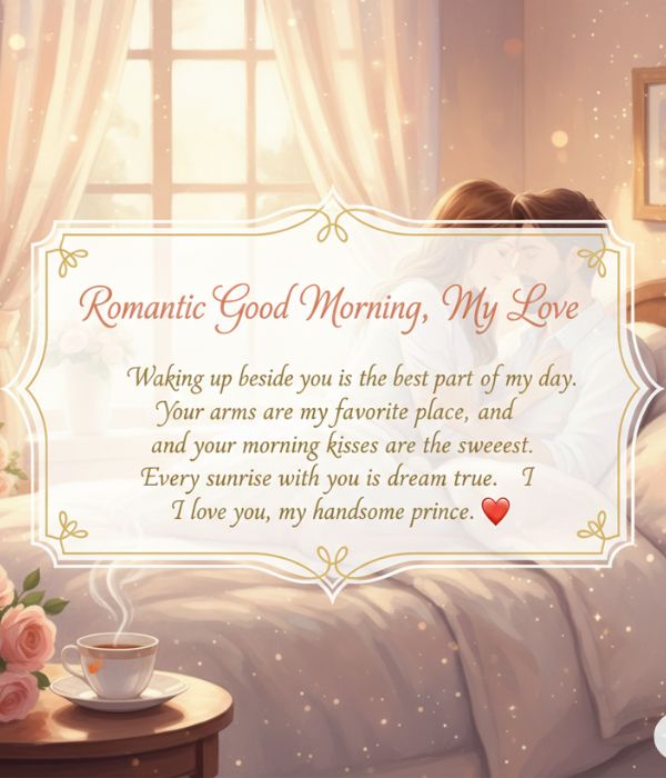 Romantic Good Morning Messages for Him