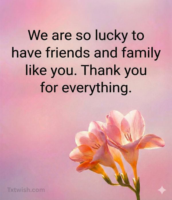 Thank You Messages for Wedding Gifts