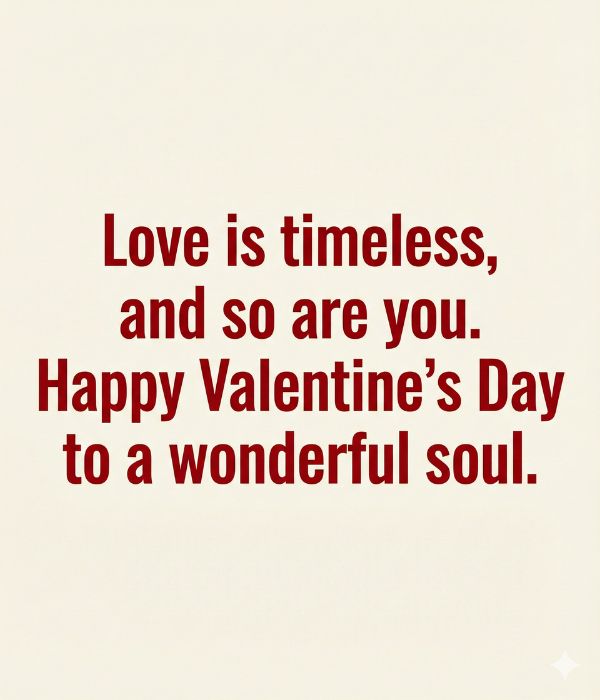 Valentine’s Day Wishes for Seniors