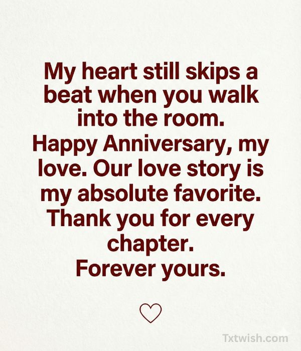 Emotional Wedding Anniversary Messages from Wife