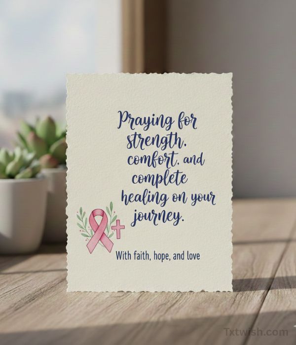 Prayers for Breast Cancer Healing