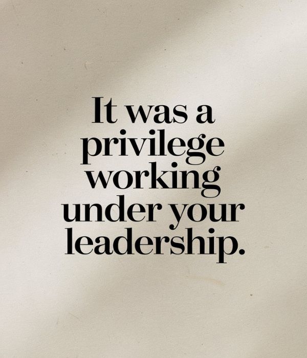 Short Farewell Messages for Manager