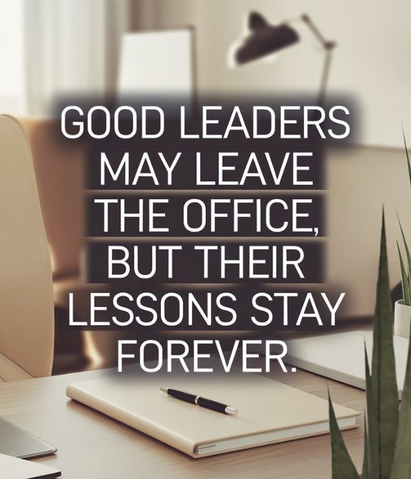 Touching Farewell Messages to Boss