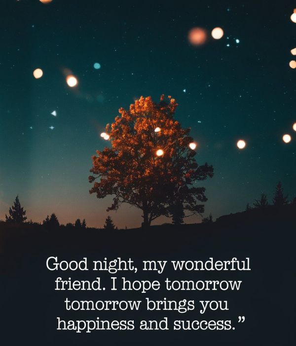Personalized Good Night Messages