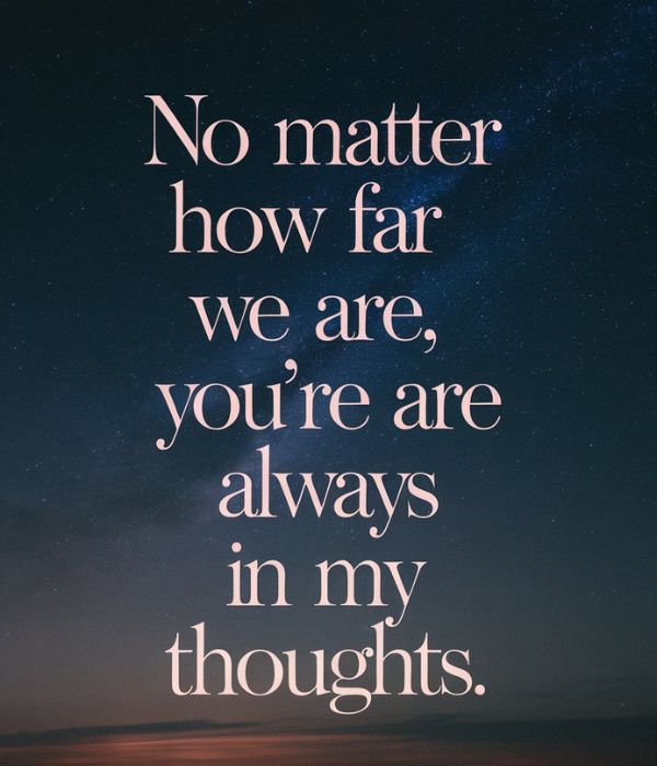 Cute Thinking of You Messages for Her