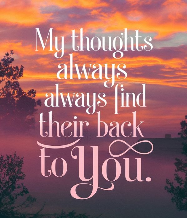 Romantic Thinking of You Messages for Her