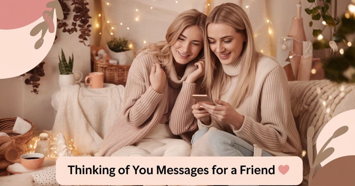 Thinking of You Messages for a Friend