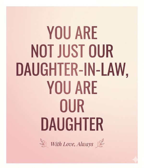 Daughter-In-Law to Be Quotes