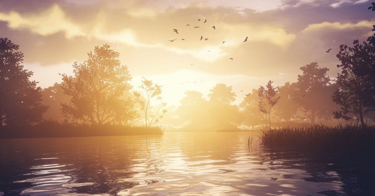 peaceful good evening quotes sunset calming evening message image