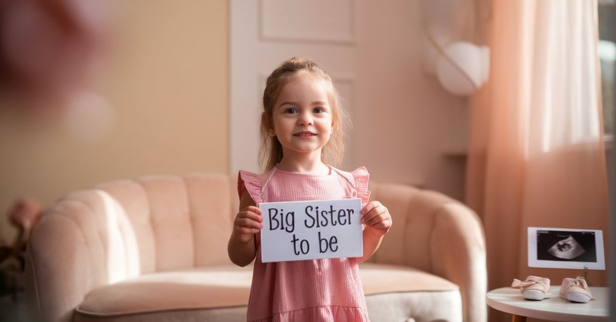 heartwarming big sister to be quotes family announcement image