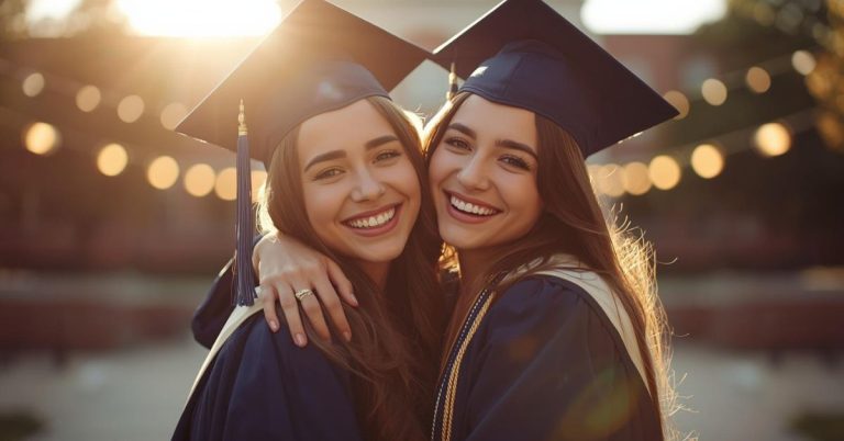 heartfelt graduation wishes image for sister