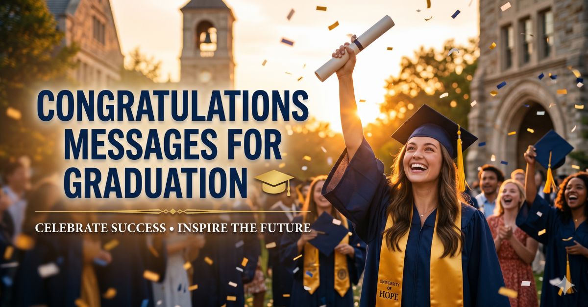 Congratulations Messages for Graduation
