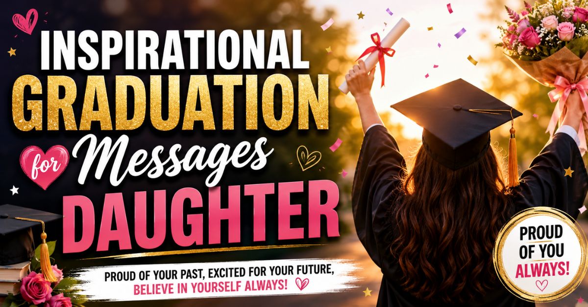 Graduation Messages for Daughter