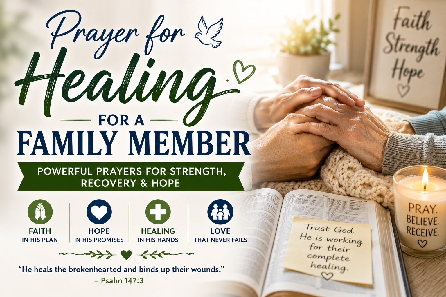 Prayer for Healing for a Family Member