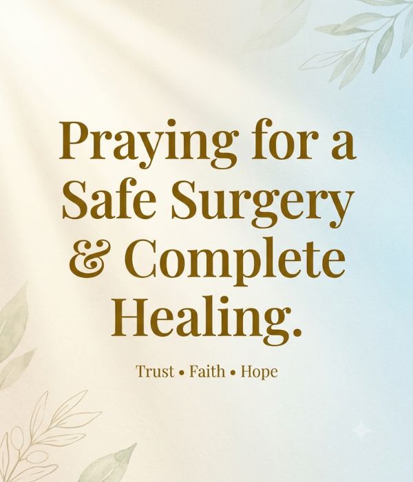 Short Prayer for Recovery After Surgery