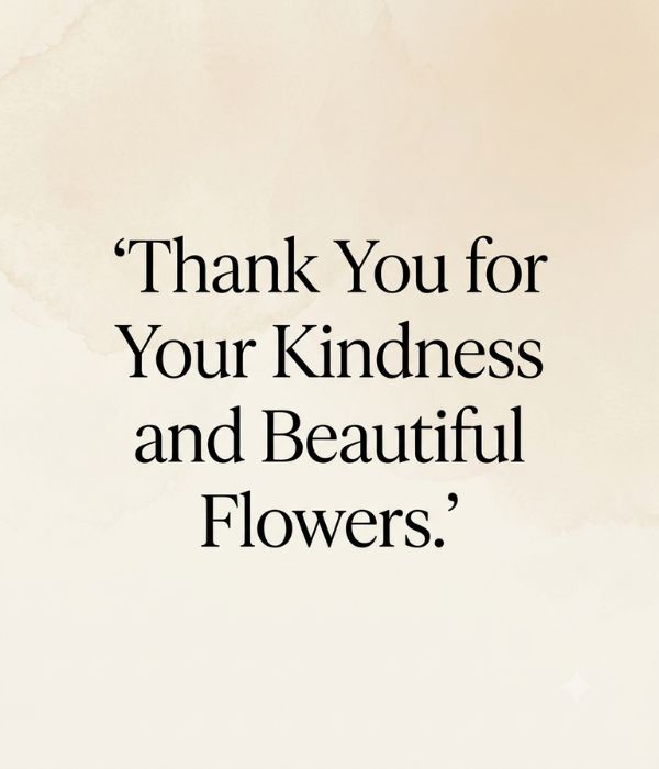 50+ Heartfelt Thank You Notes for Funeral Flowers – Messages & Examples 2 Thank You Notes for Funeral Flowers