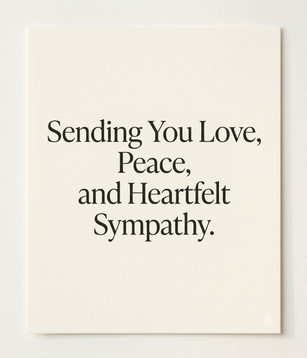 35+ Things to Say When Someone Passes Away – Heartfelt Sympathy Messages 8 What to Say in a Sympathy Card
