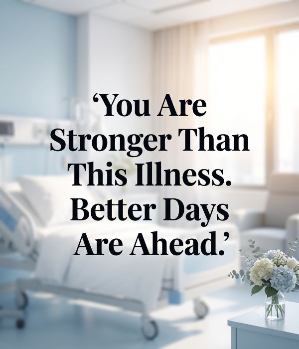 Words of Encouragement for Sick Person