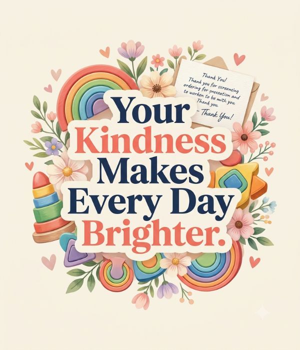 Thank You Messages for a Daycare Teacher Who Helped Your Child Adjust