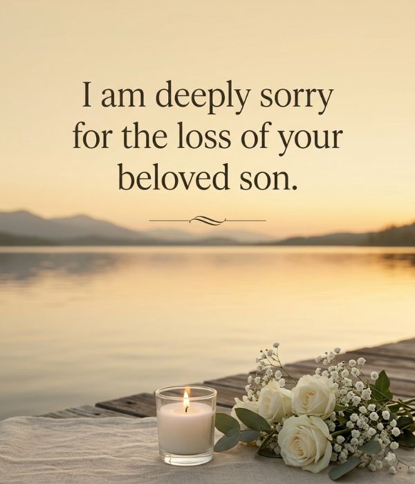Words of Sympathy for the Loss of a Grown Son